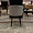 Гарда Нью вращающийся серый бархат ножки черные для кафе, ресторана, дома, кухни 2075102