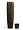 Кашпо TREEZ Effectory Metal Высокий конус Design Wave Чернёная бронза в-75 см, д-34 см 2879615