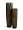 Кашпо TREEZ Effectory Metal Высокий конус Design Wave Чернёная бронза в-75 см, д-34 см 2879611