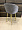 Стул Гарда темно-серая ткань ножки золото для кафе, ресторана, дома, кухни 2147852